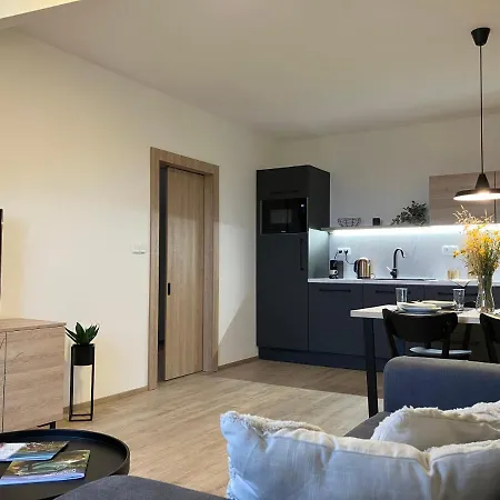 Apartman Nahore Vacov Exterior photo