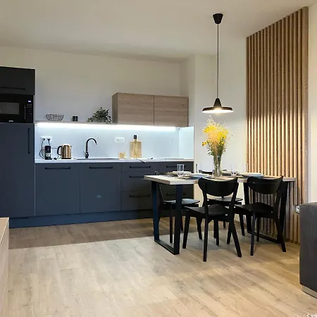 Apartman Nahore Vacov Exterior photo
